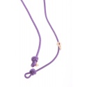 Sunglas jewel cord, lilac bird