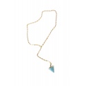 Penelope turquoise, necklace