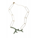 Branch Mada green, necklace