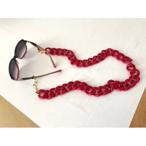 Valencia chain cord, red